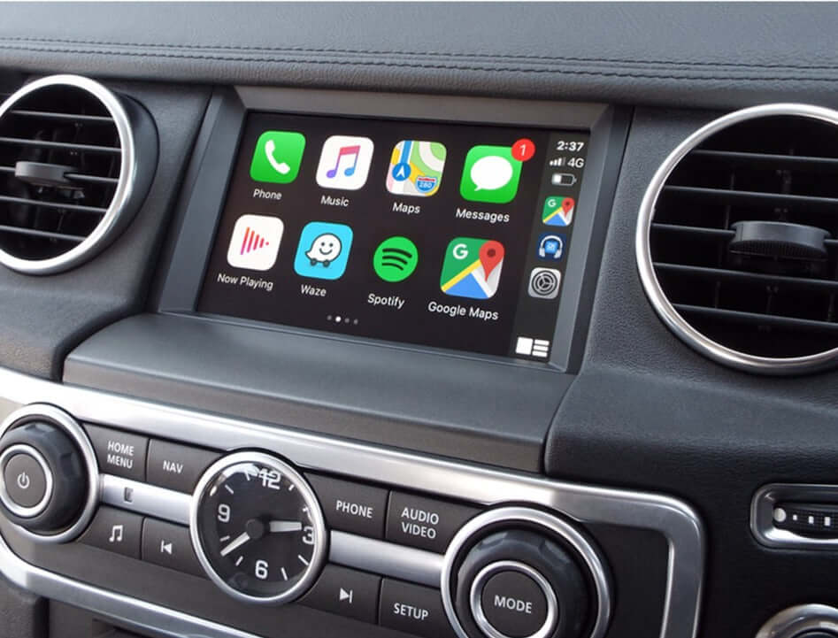 Installed Apple Carplay & Android Auto Module on an Land Rover Discovery 4
