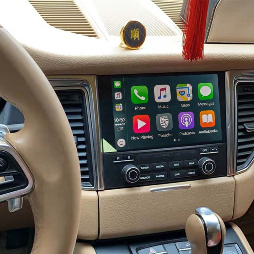 Installed Apple Carplay & Android Auto Module on an Porsche Panamera