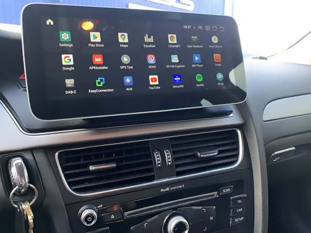 Touch Screen CarPlay Radio Audi A5 Screen Upgrade