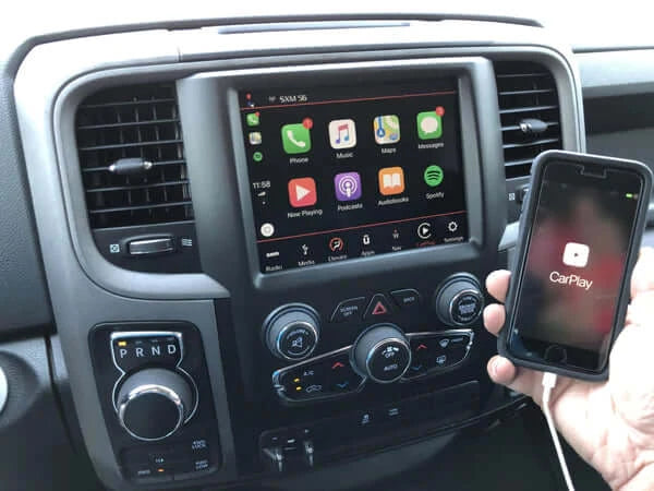 Installed Apple Carplay & Android Auto Module on an Dodge