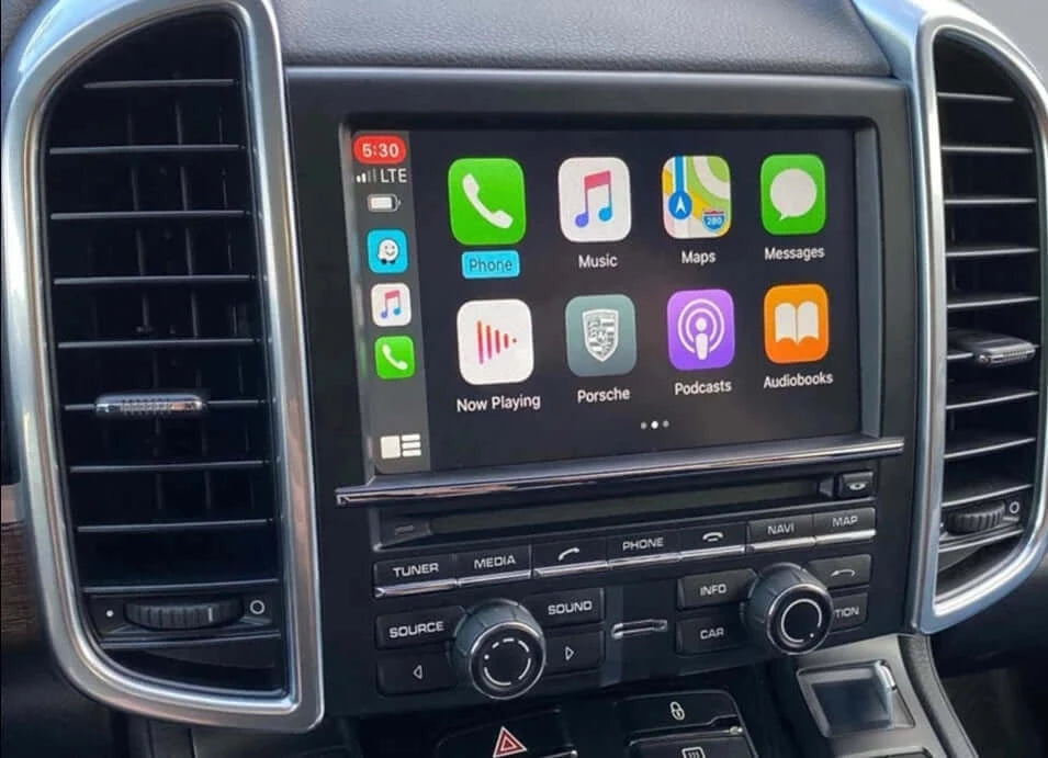 Installed Apple Carplay & Android Auto Module on an Porsche Cayenne