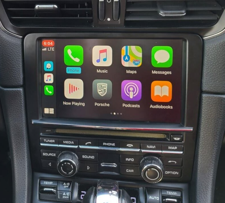 Installed Apple Carplay & Android Auto Module on an Porsche 911