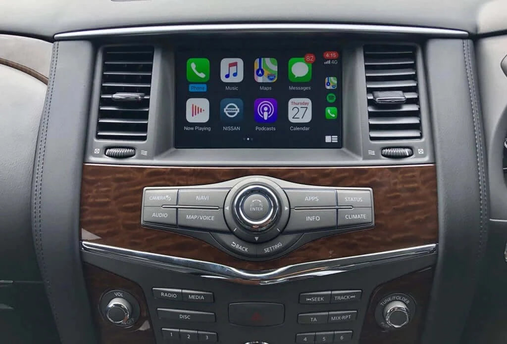 Installed Apple Carplay & Android Auto Module on an Nissan Armada